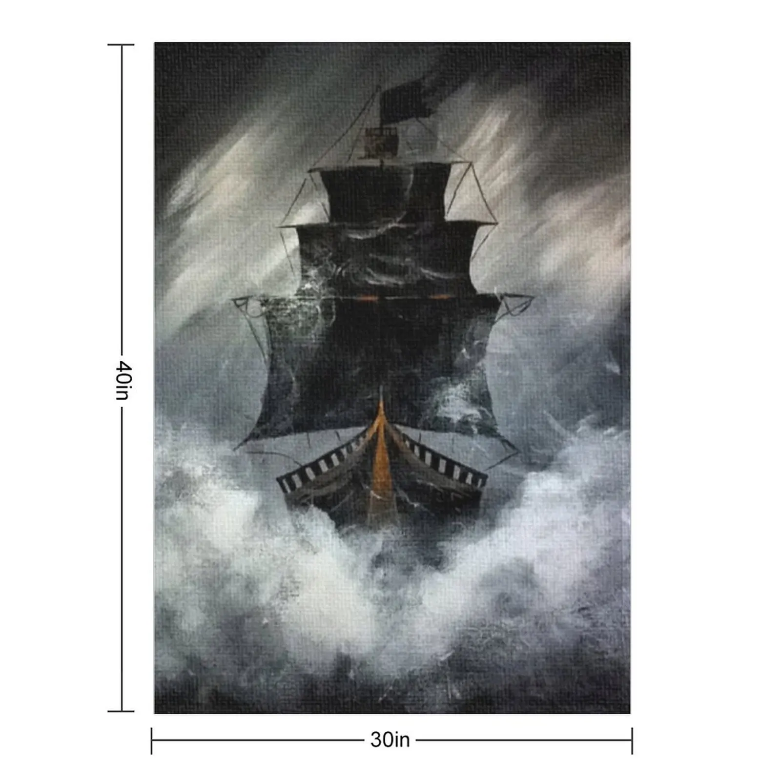 Pirate Ship Throw Blanket Blankets Sofas Of Decoration Flannel Quilt warm for winter Summer Beddings Nap Blankets