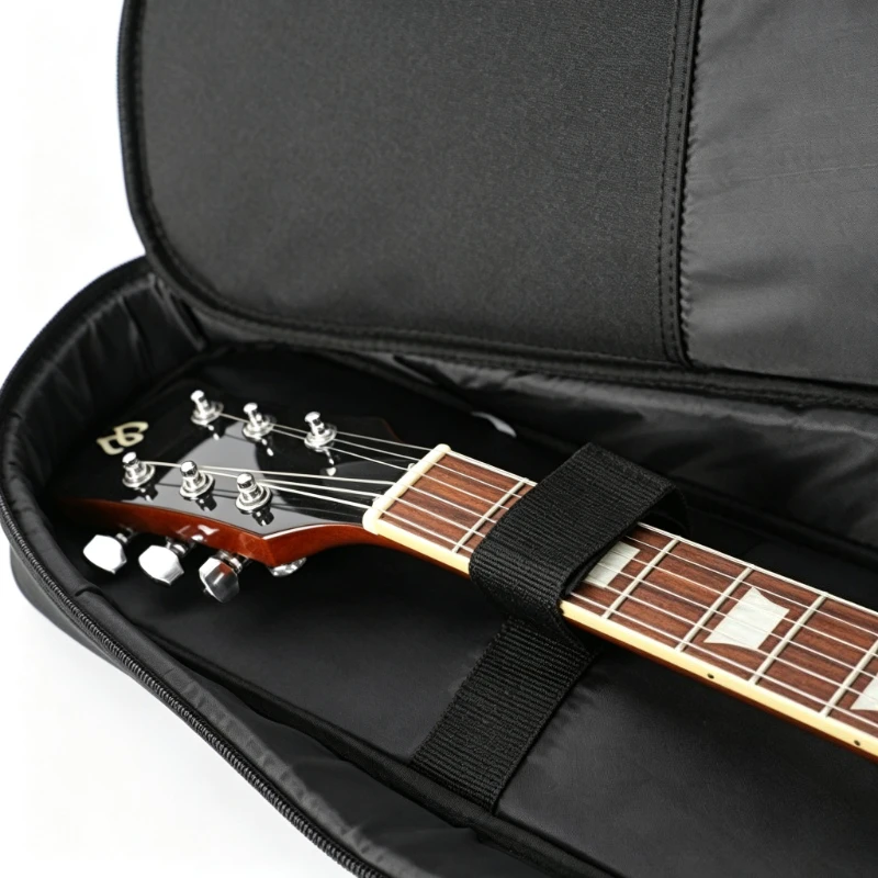 40/41 Inch Folk Guitar Case Thicken Electric Bass Storage Bag Lightweight Waterproof Bass Organize Bag Portable Guitar Backpack
