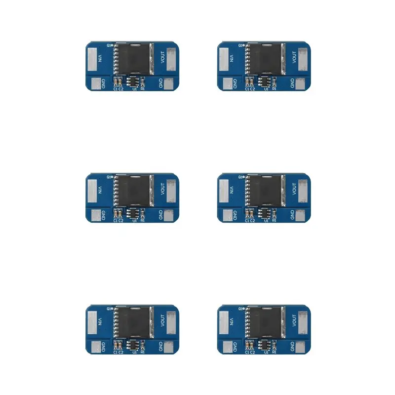 A55T 6X Ideal Diode Module Backflow Prevention Ideal Diode Rectifier 5-30V 10A DIY Electronic Kit