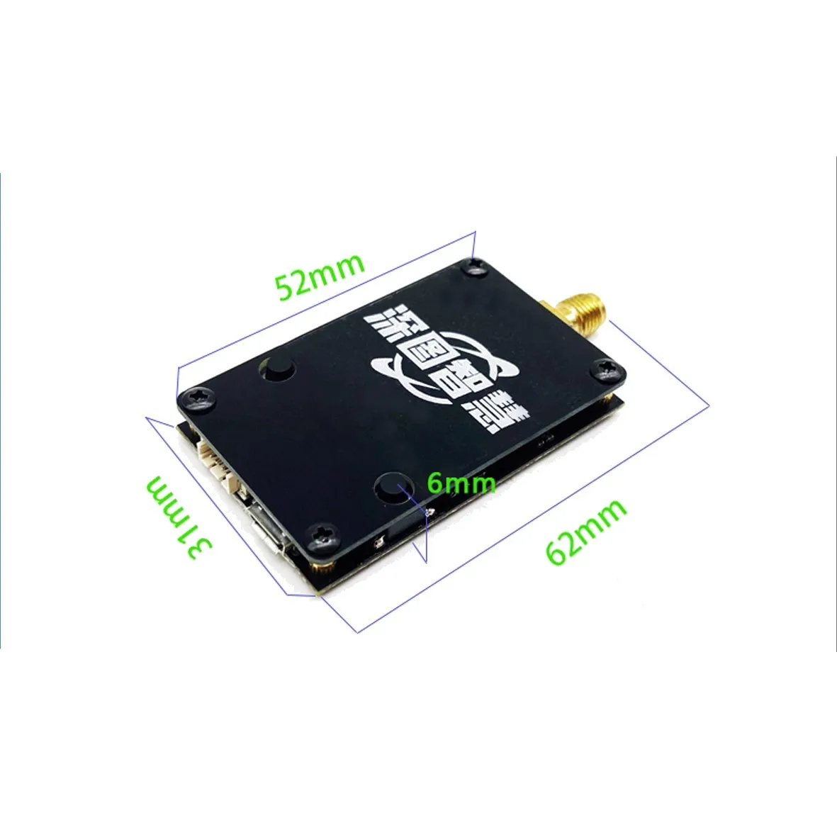 UVC Single Antenna VRX Receiver OTG 5.8G 56CH Full Channel Receiver W/Audio FPV Car For Android Smartphone