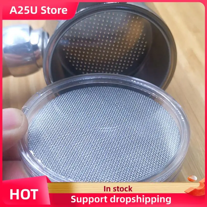 

A25U 5PC 51Mm Puck Screen/Espresso Portafilter Lower Shower Screen/Contact Screen - Stainless Steel 100 Micrometre