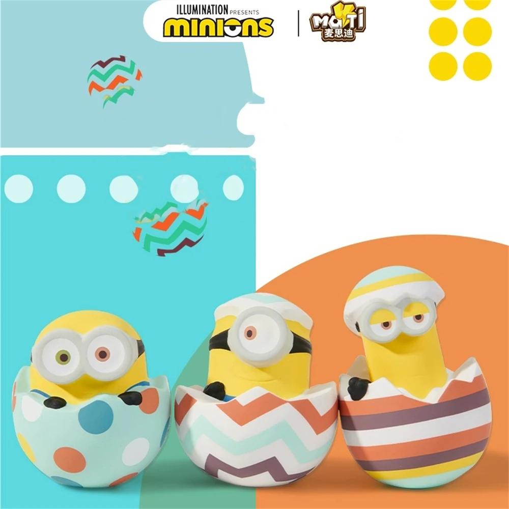 

MASDI игрушка-сжималка Гадкий я Миньоны пасхальное яйцо Кевин Боб Стюарт полиуретановые медленно восстанавливающие форму игрушки 5 в симпатичная кукла подарок для декомпрессии