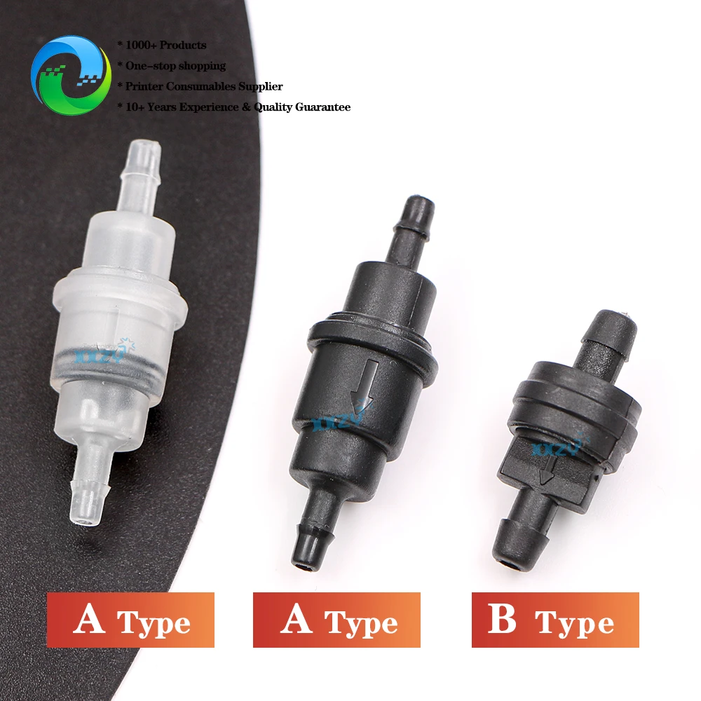 10PCs UV Machine Ink Check Valve Eco Solvent Printer Tube Connector Non-return Valve