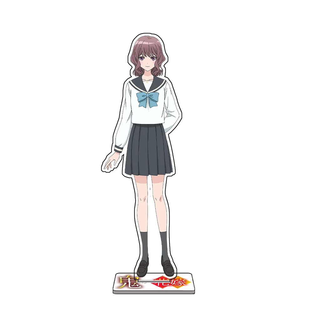 NEW Anime Oni no Hanayome 15cm Acrylic Stand, Popular Character Ornament, Mother's Day Decor for Desktop keychain