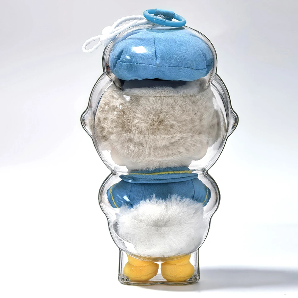 Transparent Protective Acrylic Storage Case For DIMOO Vinyl Dolls Portable Organizer Box