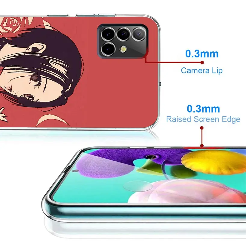 NaNa Osaki Anime Case Phone Cover for Samsung Galaxy A15 A14 A13 A12 A55 A54 A53 A52 A35 A34 A33 A32 A25 A24 A23 A22 A04S A03S