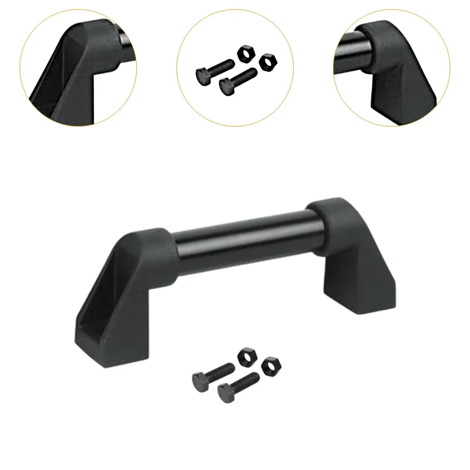 Generic مركبة RV Cargo Trailer درابزين أمان متعدد الأغراض ملحق تجميع بسيط للخزانة الكهربائية أنبوب 1.2 بوصة