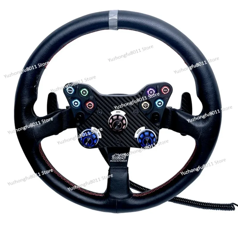 SIMDT Simulates Racing Steering Wheel Central Control Box Shifters Paddle for Logitech Thrustmaster Fanatec Simagic