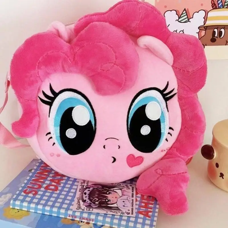 My Little Pony Animation Peripheral Children Cartoon Backpack Pinkamena Diane Pie Large Capacity Makeup Student Storage Bag