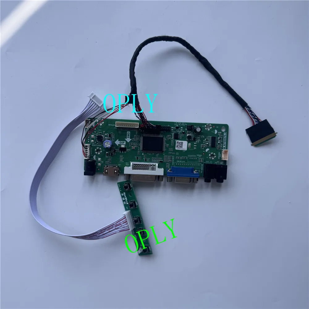 Kit For LP140WH2-TLSA/TLT1 DVI Panel Controller board Screen Monitor LED LCD  Audio card DIY 40pin LVDS 14