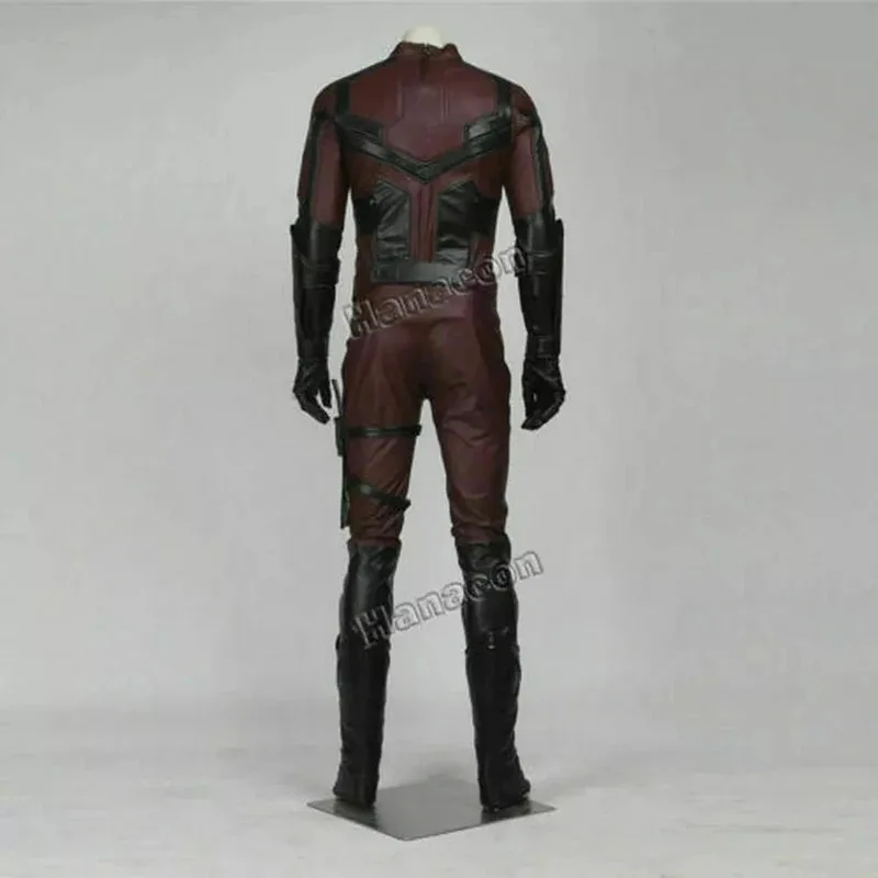 

DY20Daredevil Matthew Michael Murdock Cosplay Costume Halloween Outfit Props Mask25