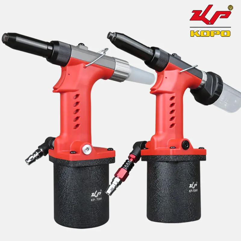 

KOPO Hydraulic Pneumatic Riveter Industrial Grade Blind Riveter 3.2mm-4.8mm Vacuuming Air Riveting tool Heavy Duty Rivet Gun