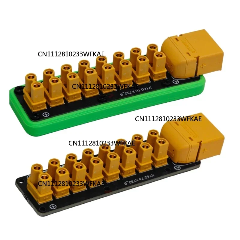 1PCS XT60 to 8-Channel XT30 PDB 100A Max Load Current Power Distribution Board Power Distributor for RC Car/Boat/Submarine/Robot