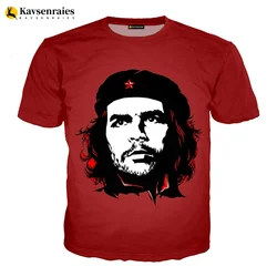 Che Guevara 3D Printed T-shirt Men Women Summer Fashion Casual Tshirt Unisex Harajuku Streetwear Cool Tops Oversized T Shirt