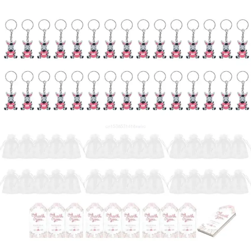 Dropship 30 stks Dierensleutelhangers Dierensleutelhanger Ideaal voor sleutel en cadeau Sleutelhanger Cadeau