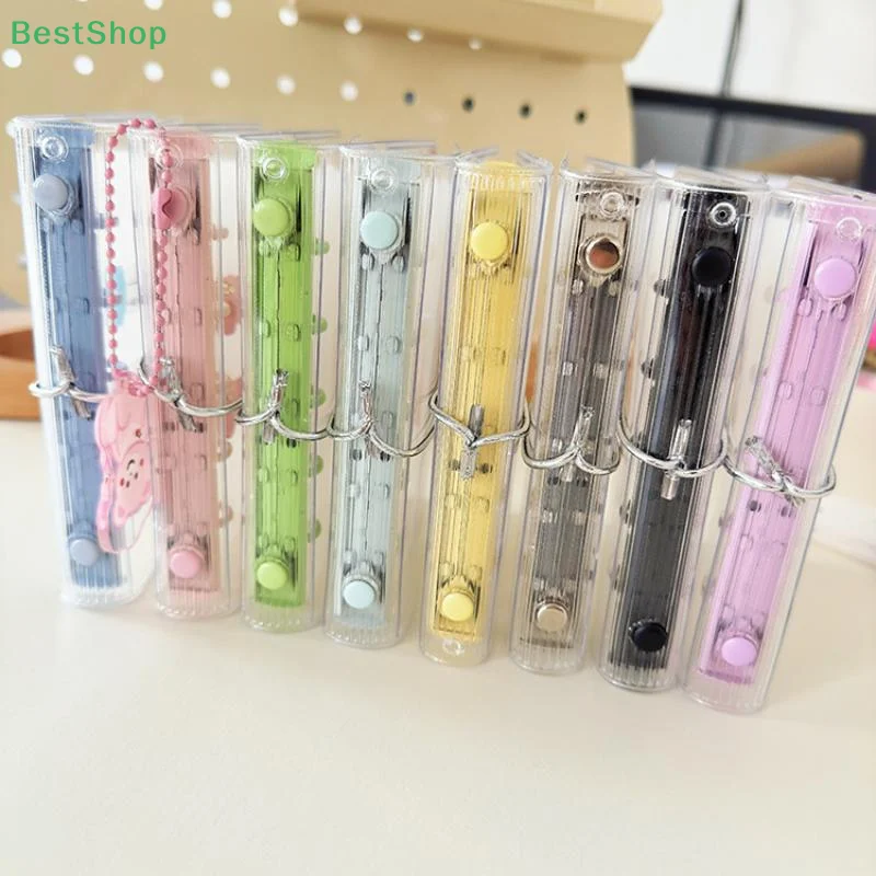 Książka do przechowywania sztucznych paznokci, sznurowana, wielokolorowa, 5 otworów, klips na karty, tablica ekspozycyjna, karta zamienna do oglądania kolorów.