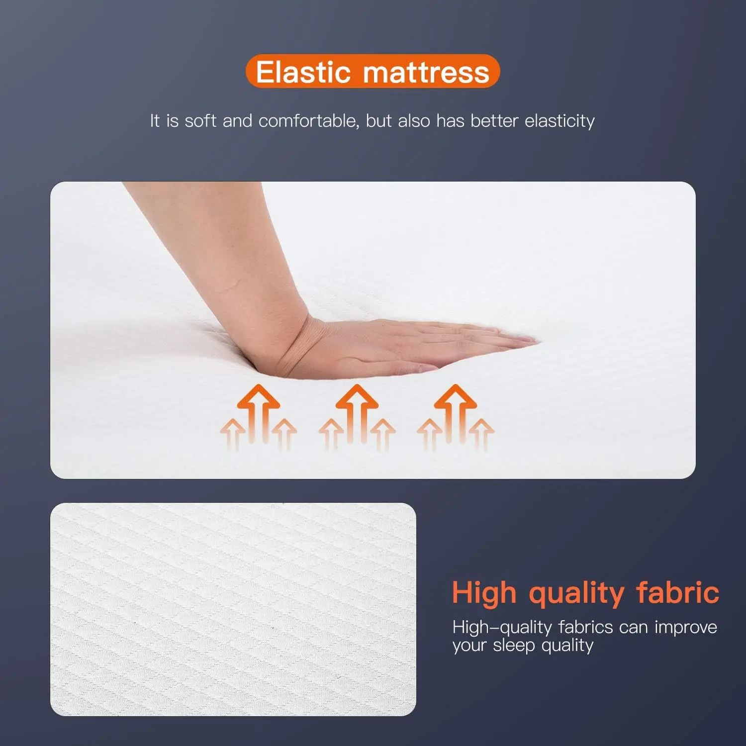 8 inch Twin Mattress Gel Memory Foam Mattress for Cool Sleep & Pressure Relief, Medium Firm Mattresses CertiPUR-US Certified/Bed