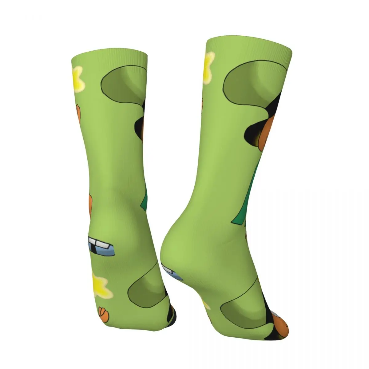 Funny Crazy compression The Star Classic Sock for Men Hip Hop Harajuku Wansder Over Yonnder Comic Adventure Animation  Crew Sock