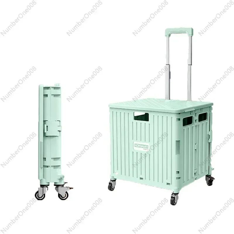 

Supermarket Portable Folding Shopping Cart