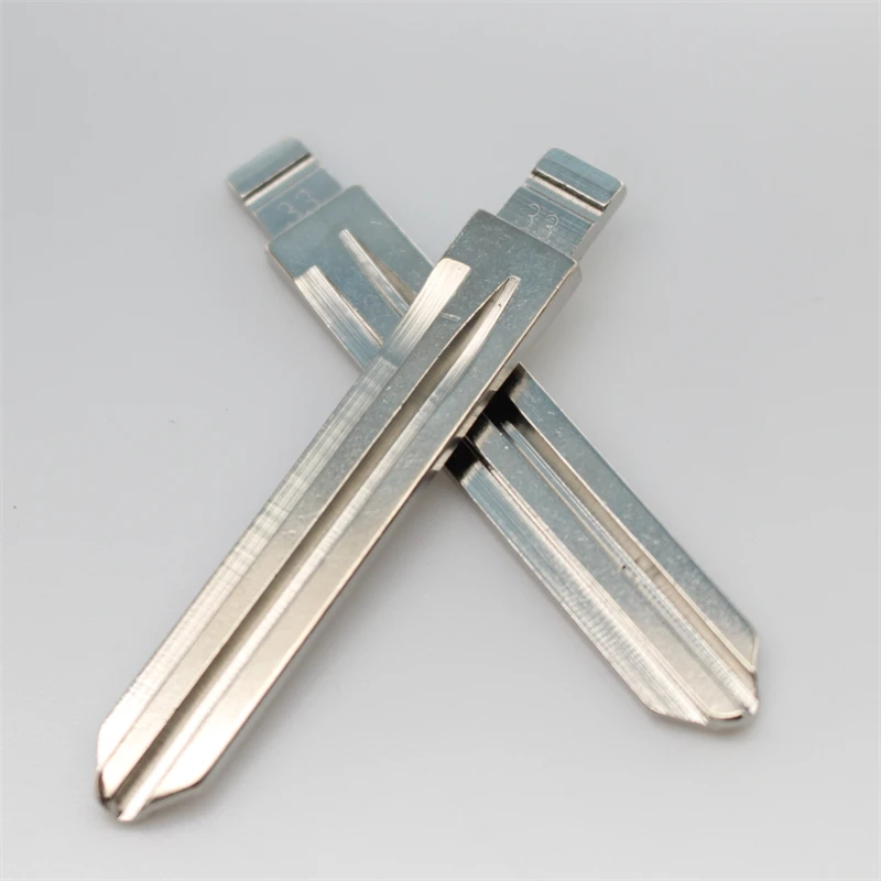 50Pcs 33# HY15 Metal Blank Uncut Remote Key Blade For Hyundai Sonata NF For Keydiy KD Xhorse VVDI JMD