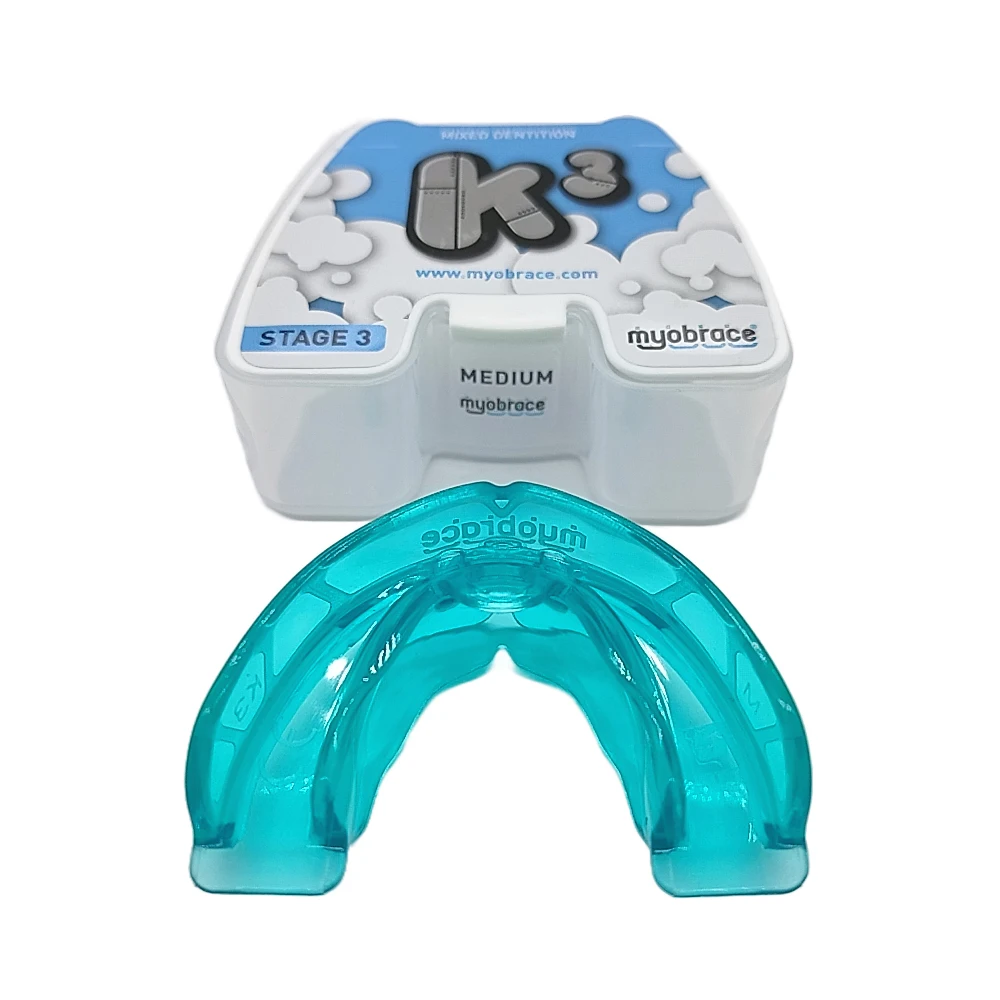 MRC Orthodontic trainer appliance K3/MRC Mixed Dental Teeth retainer K3 Orthodontic alignment/Myobrace for Kids K3