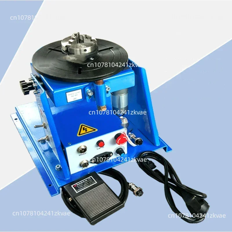 110V/220V 10kg Positioner Small Turntable Welding Argon Arc Automatic Welding Positioner 65 Chuck Tools