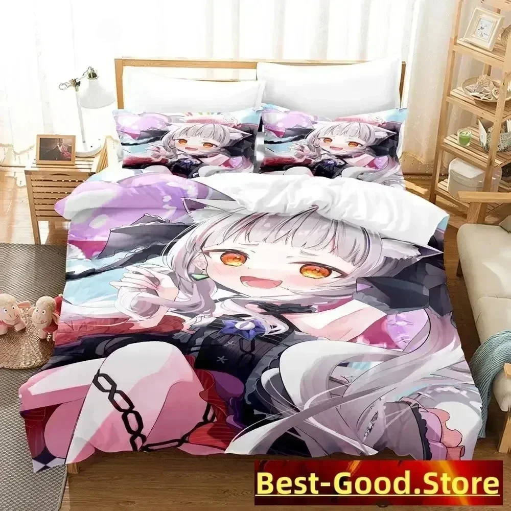 

Murasaki Shion Bedding Set Single Twin Full Queen King Size Bed Set Adult Kid Bedroom Duvetcover Sets Anime parure de lit Bed