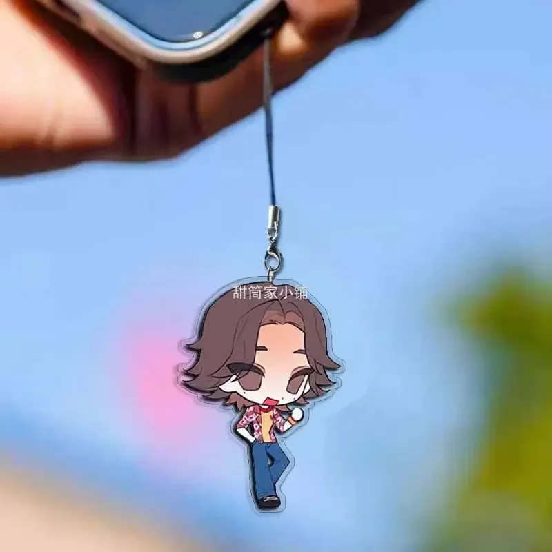 Косплей Silent Misfortune, цепочка для мобильного телефона, мультяшная милая аниме-игра, кулон для мобильного телефона «сделай сам», подарок