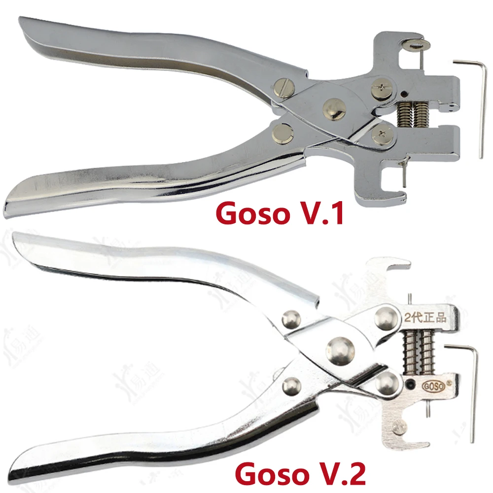 Goso Locksmith Multifunction Remote Car Key Pin Removal Fixing Tools Folding Car Key Plier Split Pin Fix Disassembly Tools