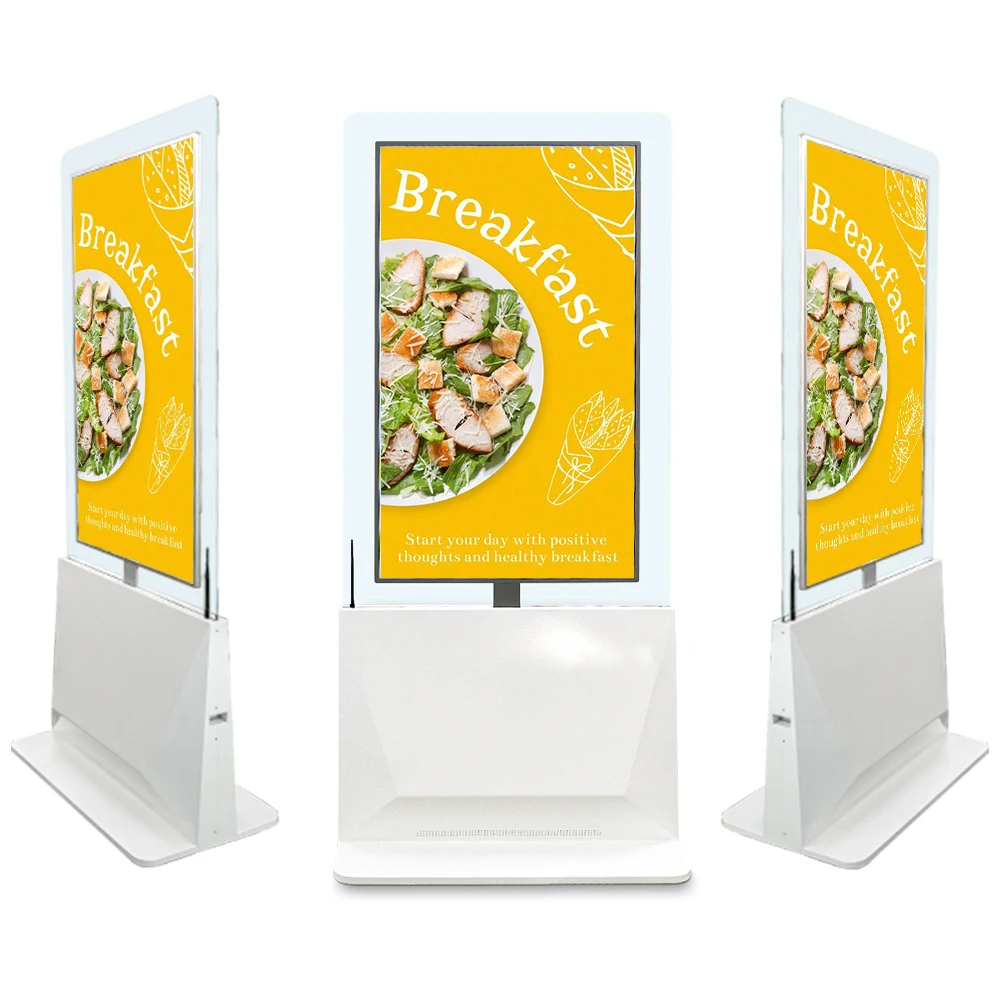 

43 Inch Ultra Thin Slim Transparent LCD OLED Display Digital Signage and Displays Advertising Players Indoor Screen Display