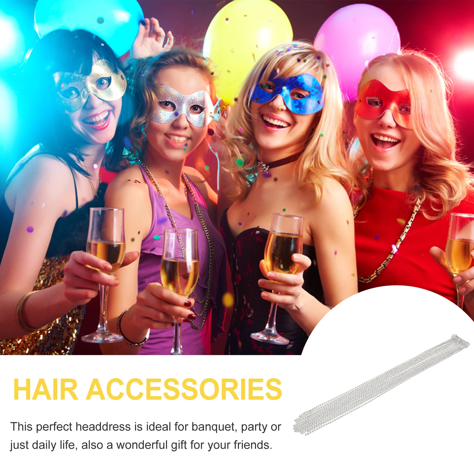 

Tassel Hair Accessories Fashion Full Diamond Hairpin Womens Rhinestones Clip for Evening