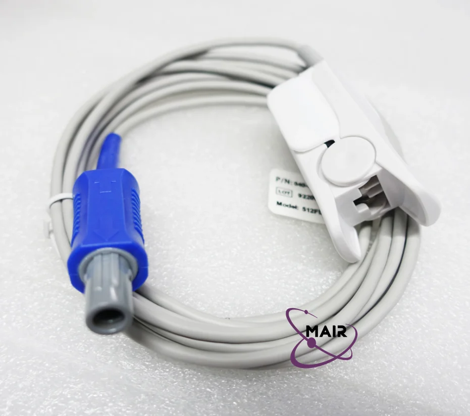 

512FLH Mindray original 7pin adult finger clip blood oxygen SpO2 sensor11501280700 for MEC Series Monitor IMEC8 IPM T