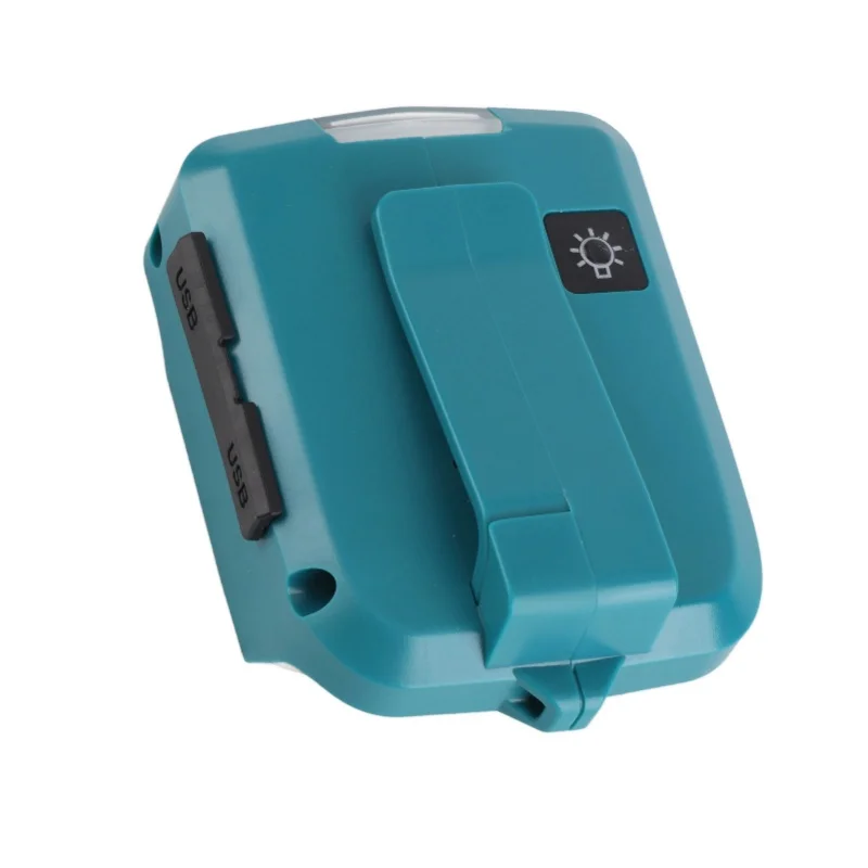 

Двойной USB-адаптер для светодиодных ламп, зарядное устройство-конвертер с питанием от литиевой батареи, вход 14.4-20В