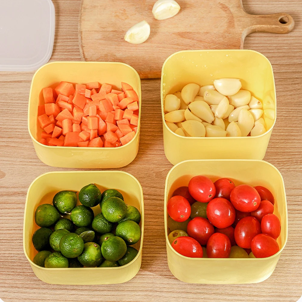 

2Pcs Cheese Storage Box for Fridge Fruit ganizer Container Sliced Butter Holder Kitchen Supplies Food Preservation