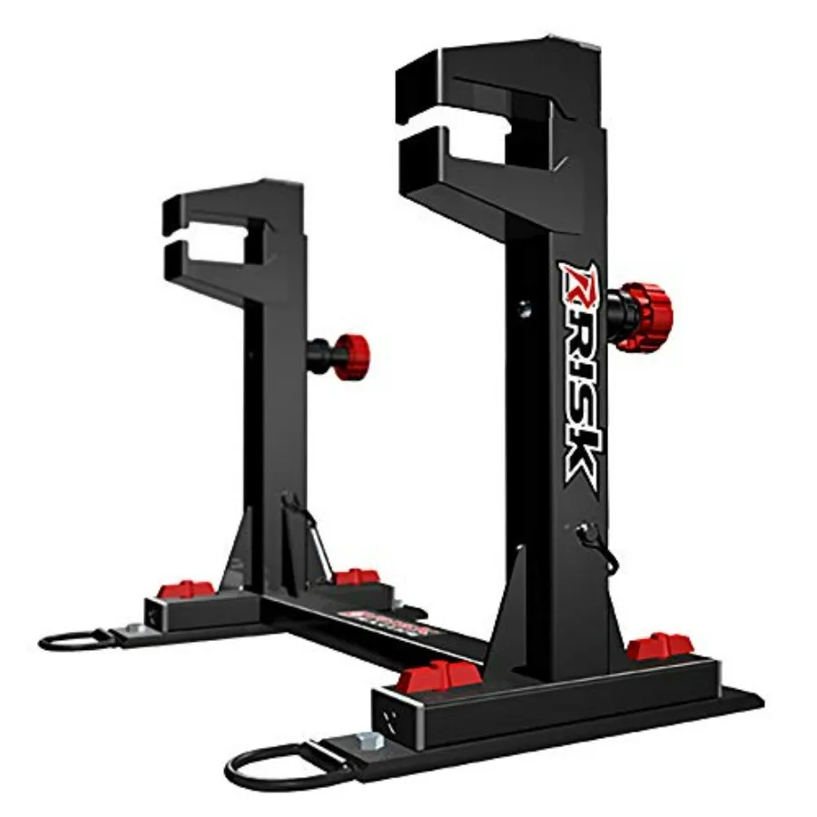 

Черная система крепления Black Junior Lock-N-Load без ремней для мотоциклов, прочная и надежная, для безопасной транспортировки и хранения мотоциклов.