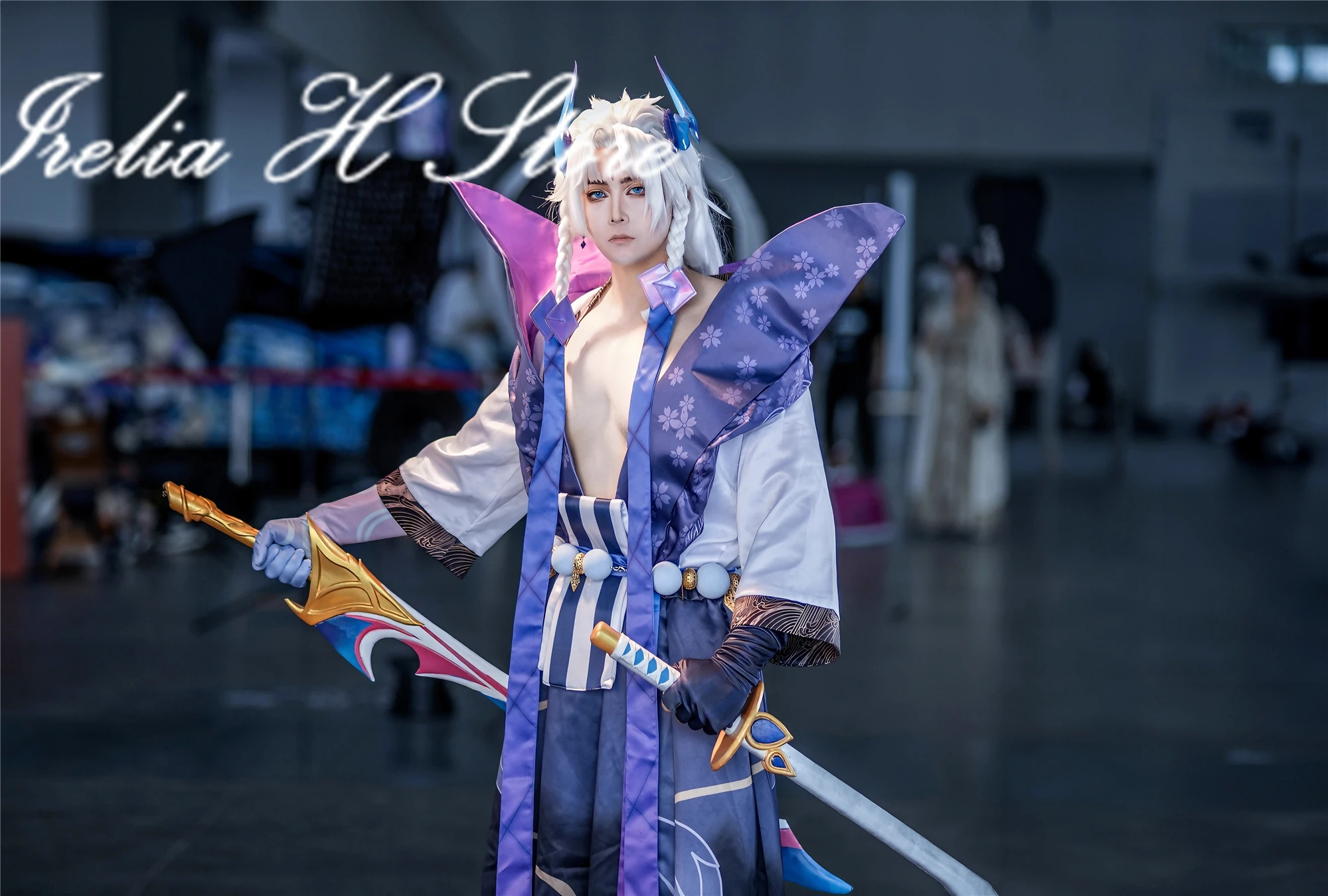 Irelia H yong Spirit Blossom de LOL The Unforgotten Yone Cosplay