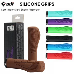 ODI Grip Silicone Bike Grips Ergonomic Mountain Bike Handlebar Cuff Soft Shockproof MTB Handle Cuffs Grips Bicycle Accessories