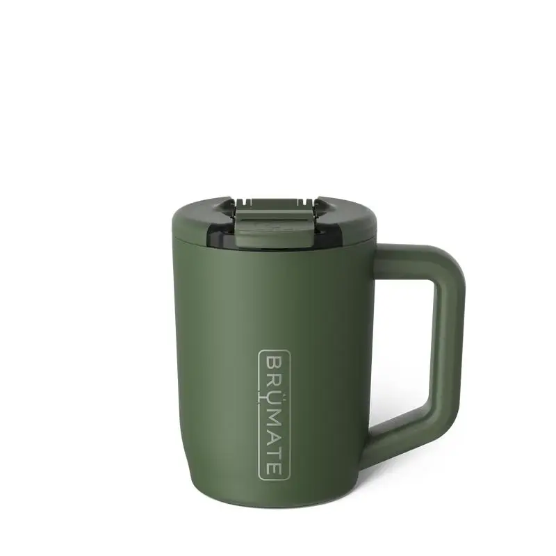 BrüMate Müv 15oz 100% Leakproof | 15oz Insulated Coffee & Travel Mug | Built-in Silicone Sleeve and Comfort Grip Handle