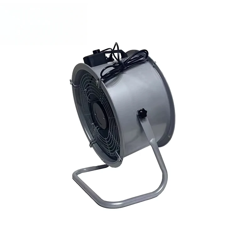 Portable Axial Flow Electric Ventilation Fan for Marine and Workshop Low Noise for Farm Use AC 220V Motor