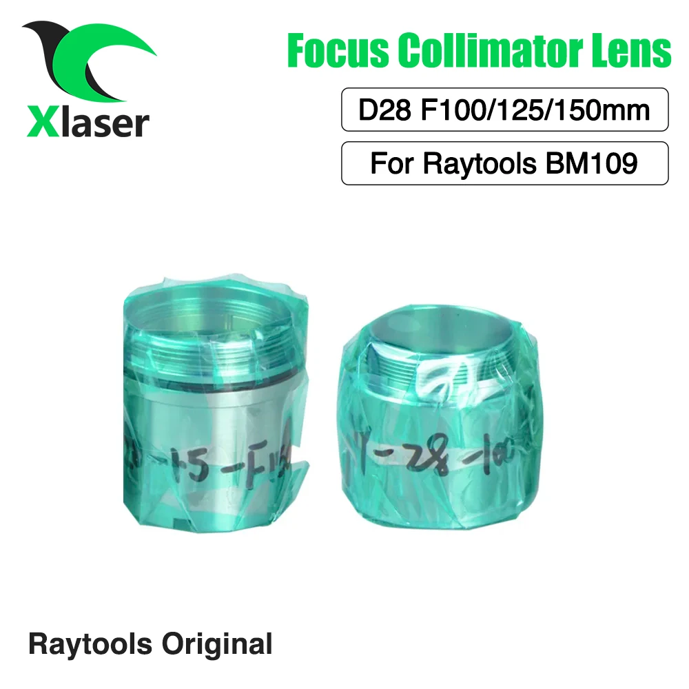 

Original Raytools BM109 Collimator Focus Lens D28 F100/125/150 120AH0700A 120AH0600A for Raytools BM109 Laser Cutting Head