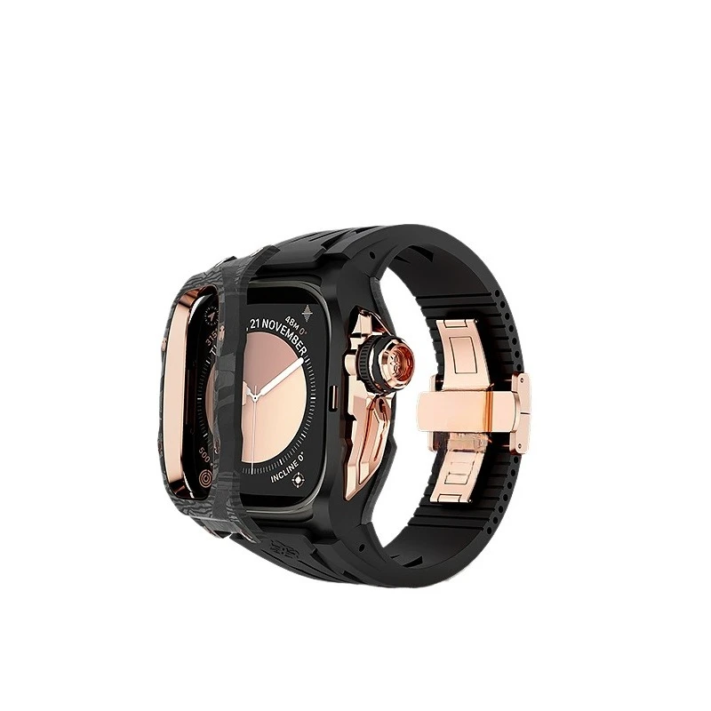 Carbon Fiber Modified for Watch Strap Ultra2/3 Case S10