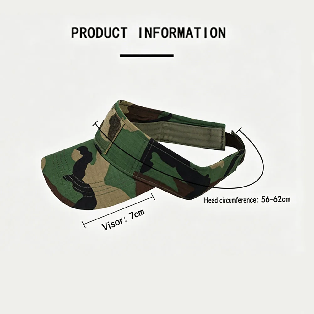 Tactical Visor Hat with Velcro Panel Mesh Top Baseball Cap for Military Style Outdoor Training Airsoft Cosplay Accessory