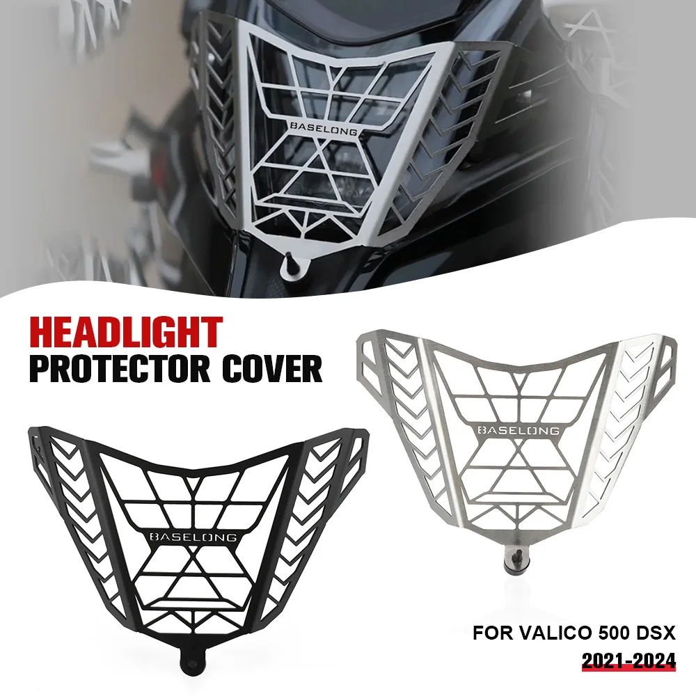 

Headlight Guard Cover Protector For VOGE Valico 500DSX 500 DSX DS 2021 2022 2023 2024 Motorcycle Head Light Protection 500DS-X