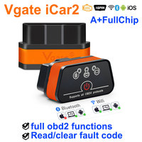 Vgate Icar2 OBD2 Scanner Vgate Icar Pro V2.3 Wifi/Bluetooth For IOS/Android Auto OBD Code Reader Diagnose Tool Pk ELM327