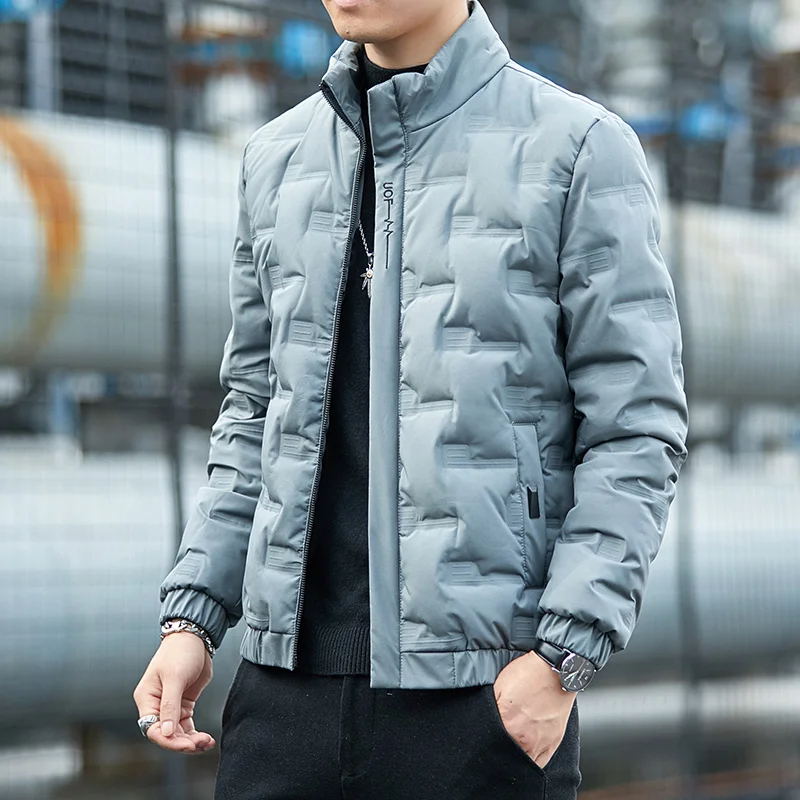 Unten Jacke Männer der Licht Und Dünne Kurze Stil Plus Sperrige Größe Modische Handsome Winter Neue Mantel Junge Koreanische Version warme