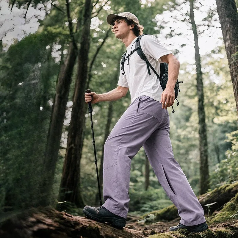 Quick-drying Hiking Pants 25 Spring and Summer New Product Outdoor Breathable Cool Micro-scissor Work Pants