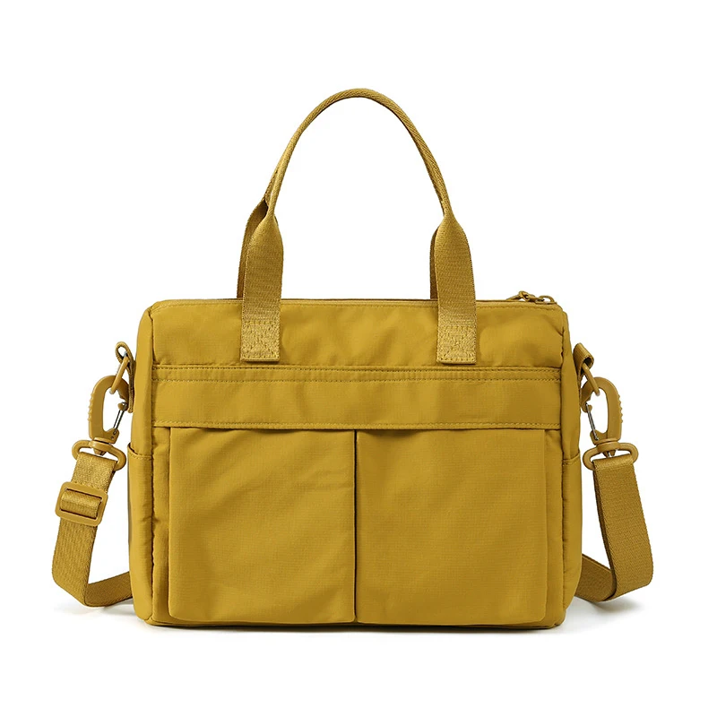 

New square-shaped bag, versatile and lightweight, crossbody nylon bag, handbag, shoulder bag with multiple pockets and small pou