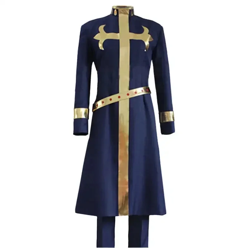 AA wat CosDaddy Anmie JoJo Bizarre Adventur Enrico Pucci Cosplay Costume Adult Men Shirt Pants Suit Halloween Carnival 2025 New