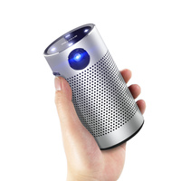 BYINTEK P7 4K 3D Cinema Portable Pocket Projector DLP WIFI Smart Mini Video Projector For Home Theaters RV Camping With Free Bag