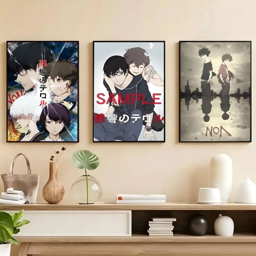 Rastar Terror In Resonance Anime Poster Poster HD Self Adhesive Waterproof Wall Art Ideal For Home Office Dorm Bedroom Great Gi